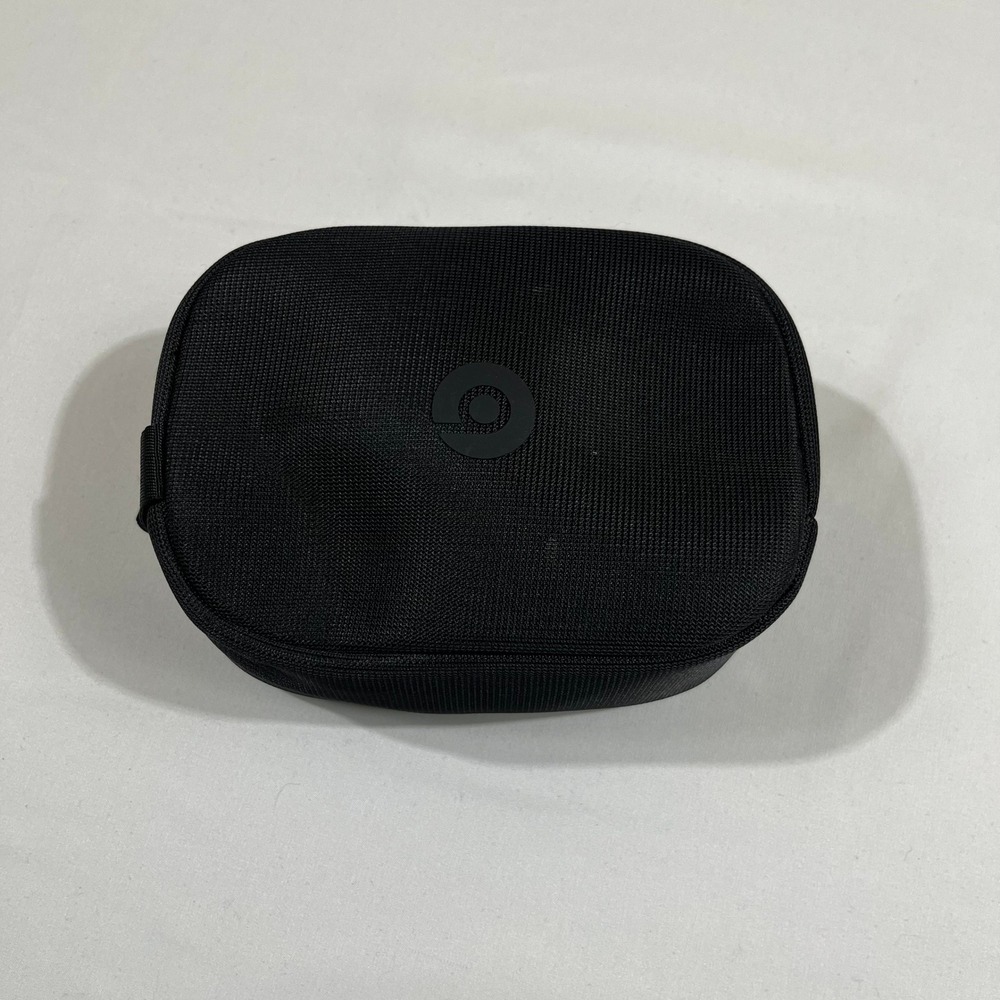 Beats Headphone Soft Case Black Ballistic Nylon Zippered Travel Bag